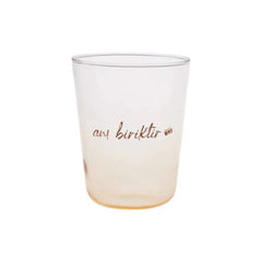 Karaca To-Do Collection Water Glass Orange 250ML | 153.03.08.1800