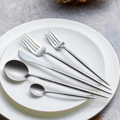 Karaca Jupiter 60Pcs Cutlery Set With Box, Platin |  153.03.08.1914