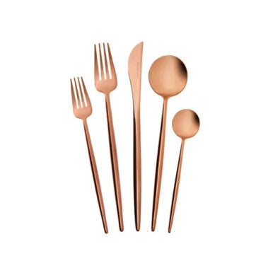 Karaca Jupiter 60Pcs Cutlery Set With Box, Rose Gold  | 153.03.08.1920
