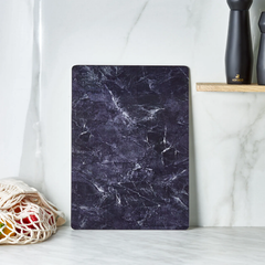 Karaca Ayaz - Black Glass Cutting Board - 25 × 35cm - Non-Slip | 153.03.08.2744