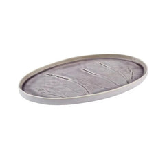 Karaca Fleurs Stoneware Large Boat Plate 33cm | 153.03.08.3022