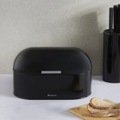 Karaca Dustin Bread Box Black – [33.5x18x19.5cm]  | 153.03.09.0058