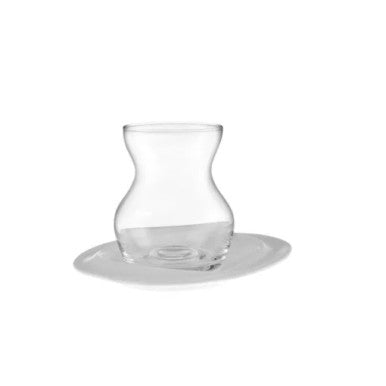 Karaca Circle Set of 6 Glass Tea Cups 165ML |  153.09.01.0413