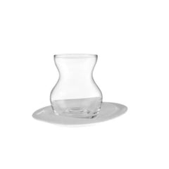 Karaca Circle Set of 6 Glass Tea Cups 165ML |  153.09.01.0413