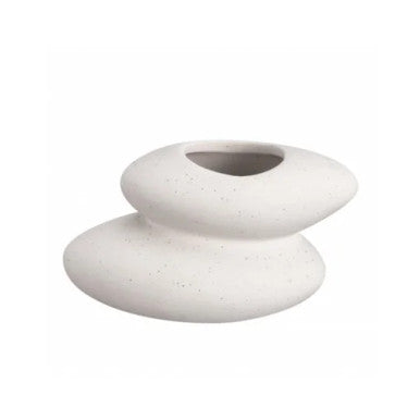 Karaca Home Zenith Two Layer Ceramic Vase – [14.5×7.5x8cm] |  153.09.01.0912