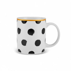 Karaca Polka Mug 360ML Black | 153.09.01.2790
