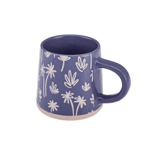 Karaca Palm Mug 380ML Purple |  153.09.01.2853