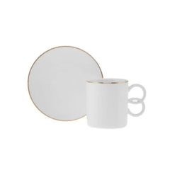 Karaca Fulya Set of 6 Coffee Cups, 90ML | 153.09.01.2989