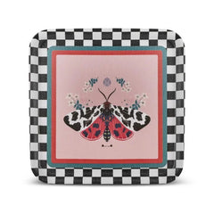Karaca Kelebek Melamine Non-Slip Square Tray |  153.09.01.3989