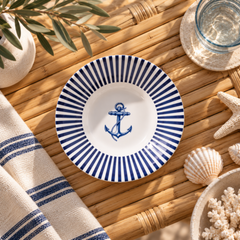 Karaca Marine Anchor-Shaped Snack Bowl 16cm | 153.09.01.6932