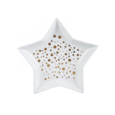 Karaca Home Star Ceramic Serving Plate [Large Size] 25cm | 153.19.01.1058