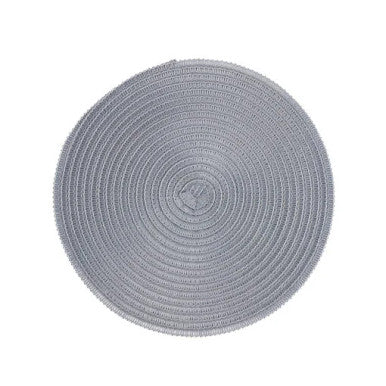 Karaca Home Ravlen Round 2 [Grey] Placemat 38cm |  153.19.01.1425