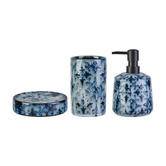 Karaca Home Barcelona 3Pcs Bathroom Set Dark Blue |  153.20.01.0183
