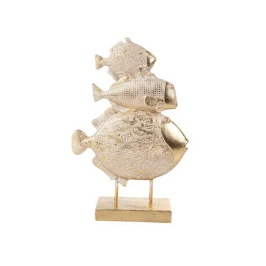 Karaca Home Nova Fish Family Figurine – [30.5×19.5cm]  | 153.20.01.0320