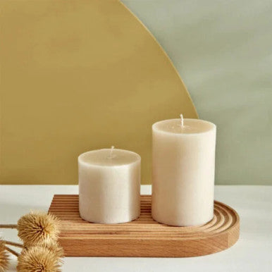 Karaca Home Cylinder Candle [6,5x6cm] – Paraffin |  153.20.01.0409