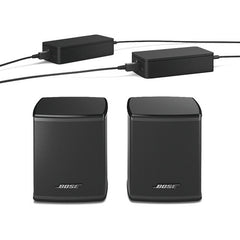 Bose - Surround Speakers 120-Watt Wireless Home Theater Speakers (Pair) - Black | 809281-1100
