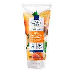 Avon Care Hair 3 in1 Hair Treatment Mask Strengthen with Apricot & Shea 200ml | 1567707