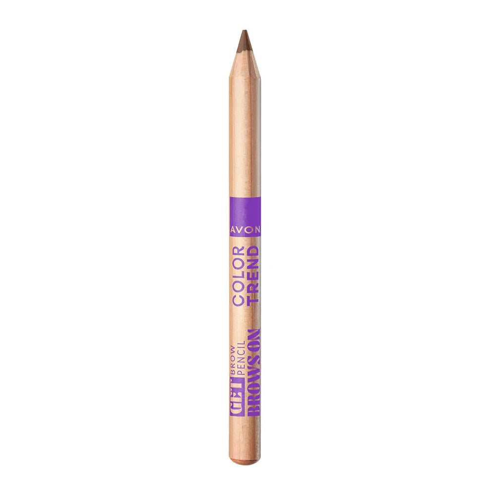 Avon Get Brows On Brow Pencil - Medium Brown | 1579644