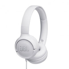 JBL TUNE 500 On-Ear Wired Headphone - White | Tune 500