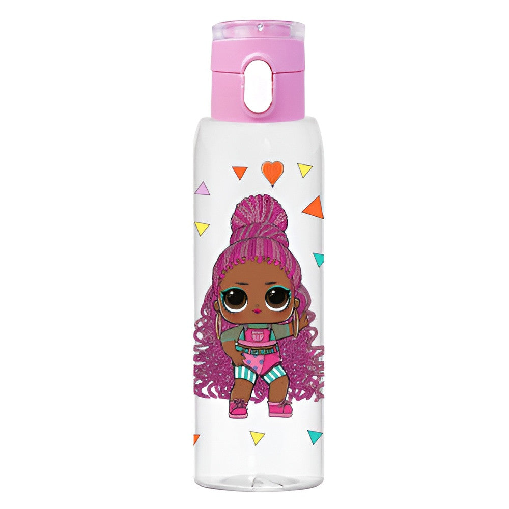 LOL Surprise Kids Water Bottle with Push Button Lid – Pink | 161418-231