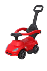 Kids Twist Ride-On Car with Handle – Red | AL901A