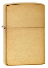 Zippo Brushed Finish Brass Lighter | 204B