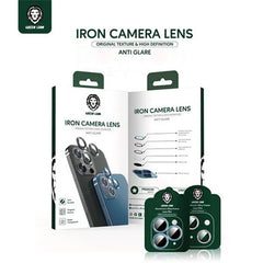 Green Iron Camera Lens Anti Glare, iPhone 14/14Plus,Silver| GNCLENS14MSL
