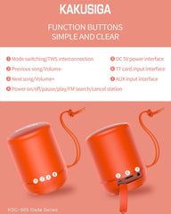 KAKU Wireless Speaker KSC-605 ,Orange| KSC-605