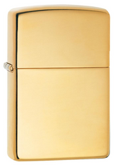 Zippo Armor Brushed Brass Heavy Wall Windproof Lighter | 168