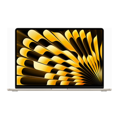 Apple MacBook Air 15.3" Liquid Retina Laptop - M4 with 10-Core CPU - RAM 16GB - SSD 512GB - 10-Core GPU, Starlight | MW1K3