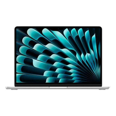 Apple MacBook Air 13.6'' Liquid Retina Laptop - Apple M3 with 8-Core CPU  - RAM 24GB - SSD 512GB - 10-Core GPU , Silver | MC8N4