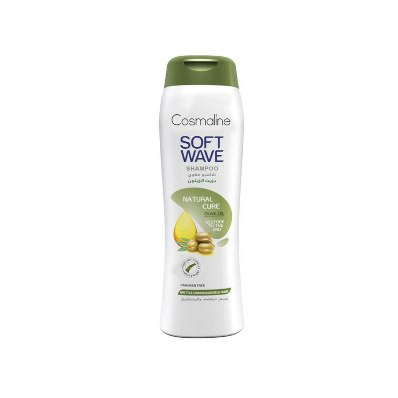 Cosmaline Soft Wave Natural Cure Shampoo for Brittle & Unmanageable Hair 400ml | B0003709