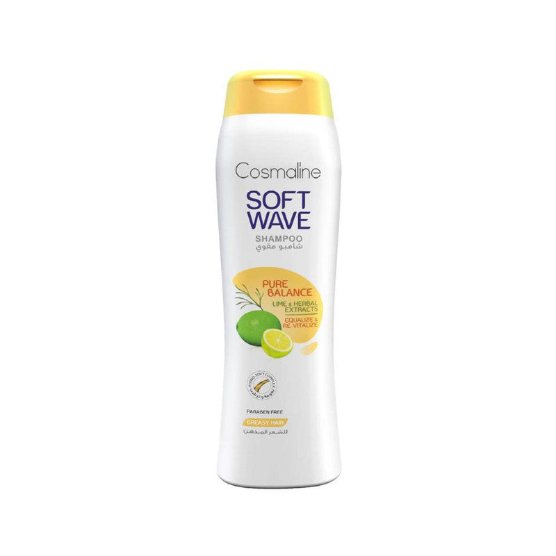 Cosmaline Soft Wave Pure Balance Shampoo for Greasy Hair 400ml | B0003364