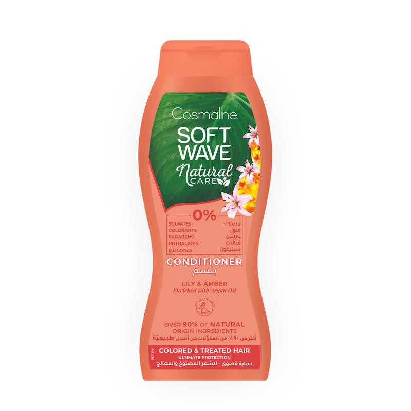 Cosmaline Soft Wave Natural Care Conditioner For Colored & Treated Hair 400Ml | B0003513