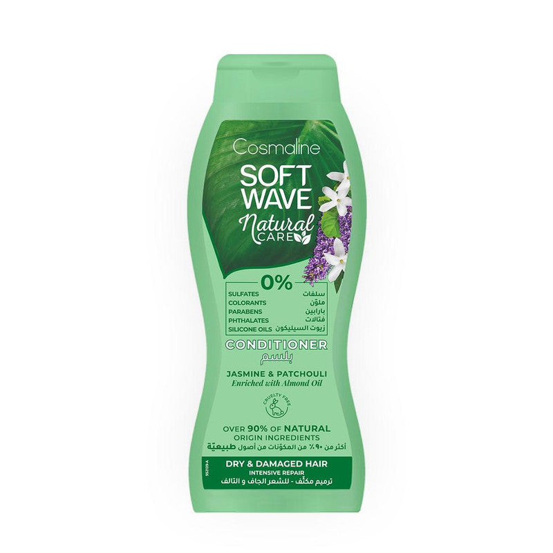 Cosmaline Soft Wave Natural Care Conditioner for Dry & Damaged Hair 400ml | B0003514