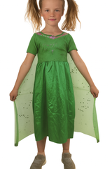 Princess Costume (Dress, Cape, Headpiece) - Large Size (130-140 cm) | LK004-15