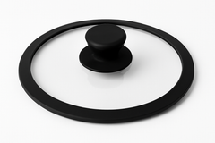 Dorsch LFGB Flat Silicone Glass Lid - 22 cm | Lid-22