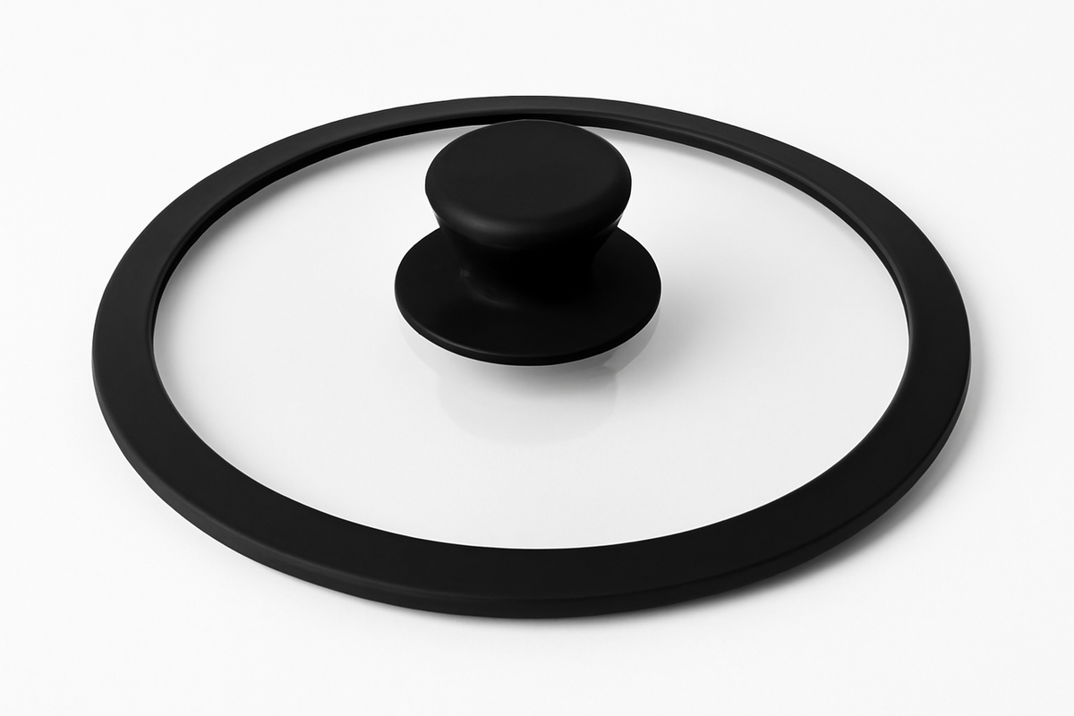 Dorsch LFGB Flat Silicone Glass Lid - 36 cm | Lid-36