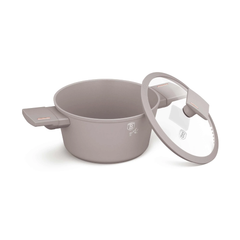 Berlinger Haus Casserole With Lid 30 cm - Taupe Collection | BH/8103