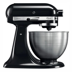 KitchenAid Classic 4.3L Tilt-Head Stand Mixer with Free Cook Book - Onyx Black | 5K45SSEOB