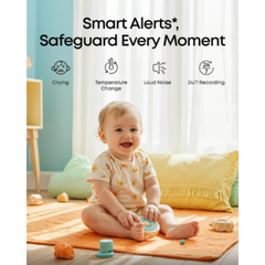 Eufy Baby Monitor C10 - With 128GB MicroSD | E6310321-128