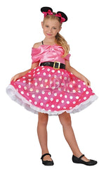 Minnie Mouse Costume (Dress, Belt, Headpiece) | 091430