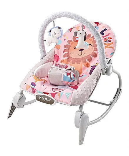 Baby Rocker Chair with Music & Soft Toys - Lion Theme | 27269