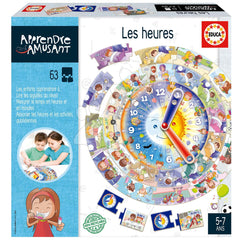 Educa 19601 - Les Heures Learning Puzzle (63 Pieces) | 19601