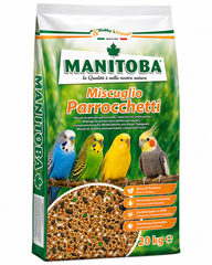 Manitoba Miscuglio Parrocchetti Bird Food 20 Kg | 60300