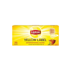Lipton Yellow Label Black Tea 25 Tea Bags | 273205