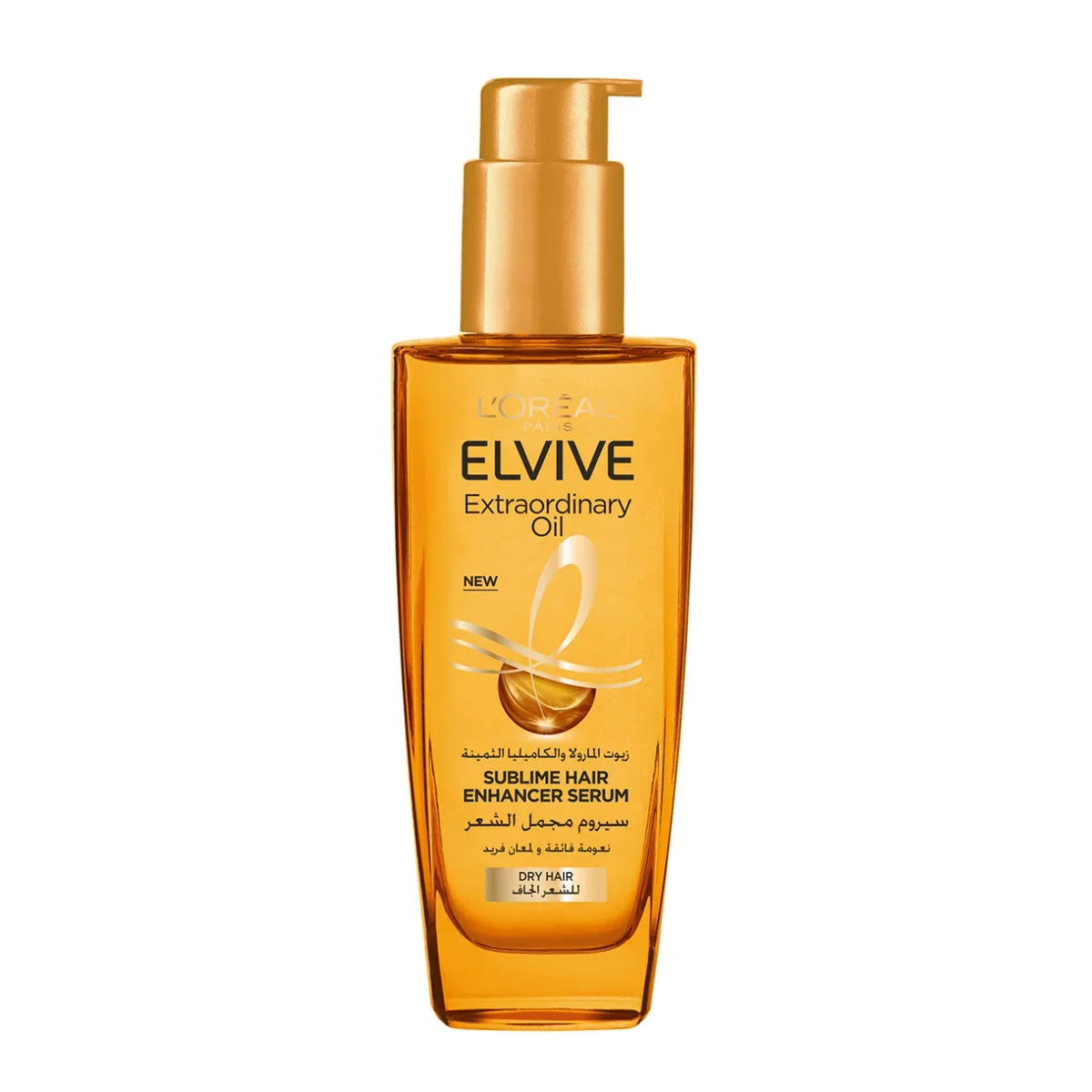 L'Oréal Paris Elvive Extraordinary Hair Oil Treatment Non-Sticky Serum for Dry Hair 100ml