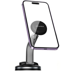 AWEI Car Mount Holder With Suction Cup Magnetic Black | X54-BLACK