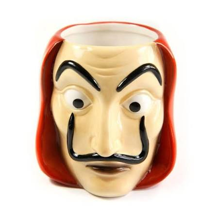 Grupo Erik Money Heist Mask 3D Ceramic Mug 350ml