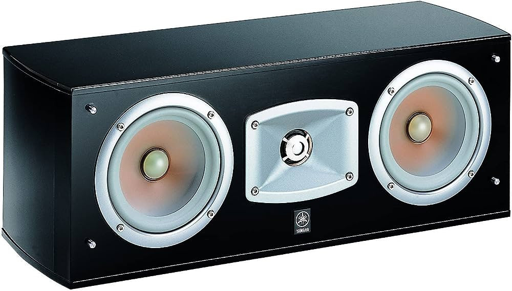Yamaha NS-C444 Center Channel Speaker, Black | NS-C444